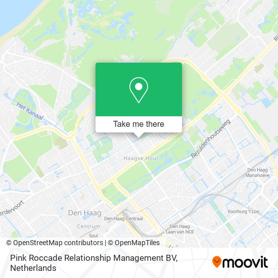 Pink Roccade Relationship Management BV map