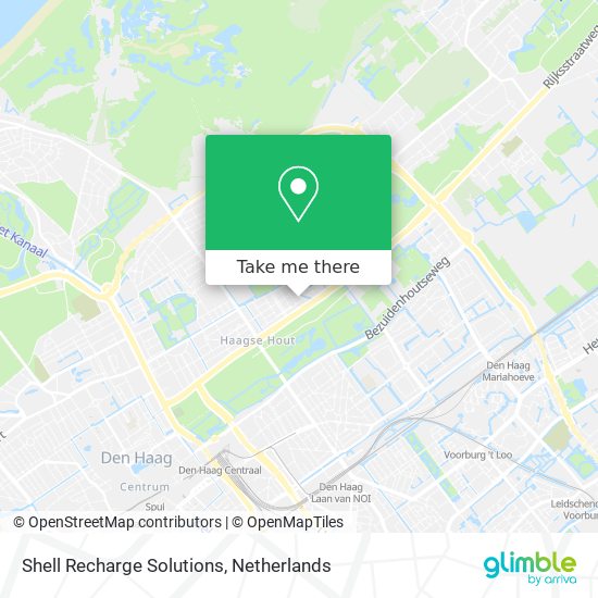 Shell Recharge Solutions map