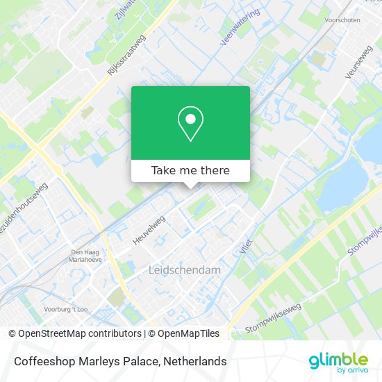 Coffeeshop Marleys Palace map