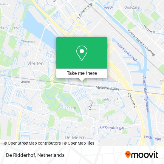 De Ridderhof map