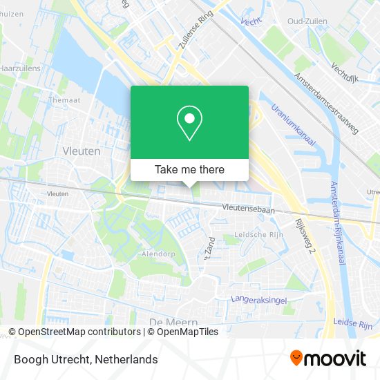 Boogh Utrecht map