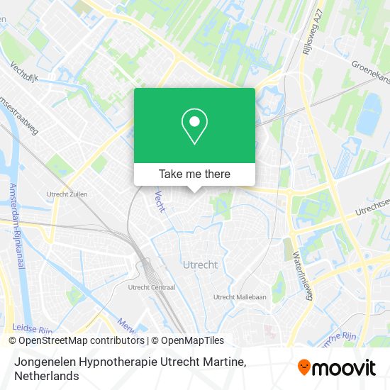 Jongenelen Hypnotherapie Utrecht Martine map