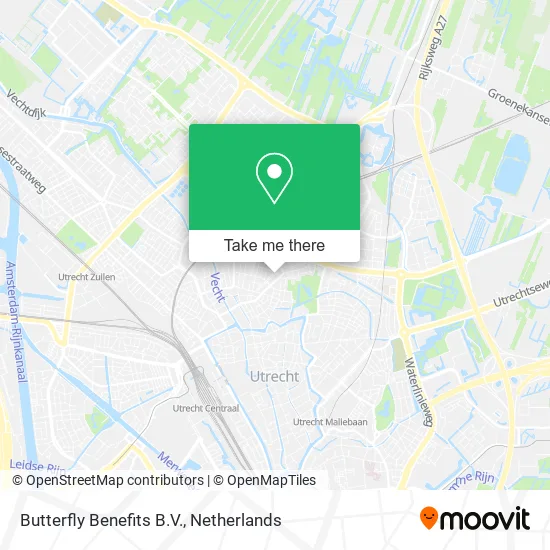 Butterfly Benefits B.V. map