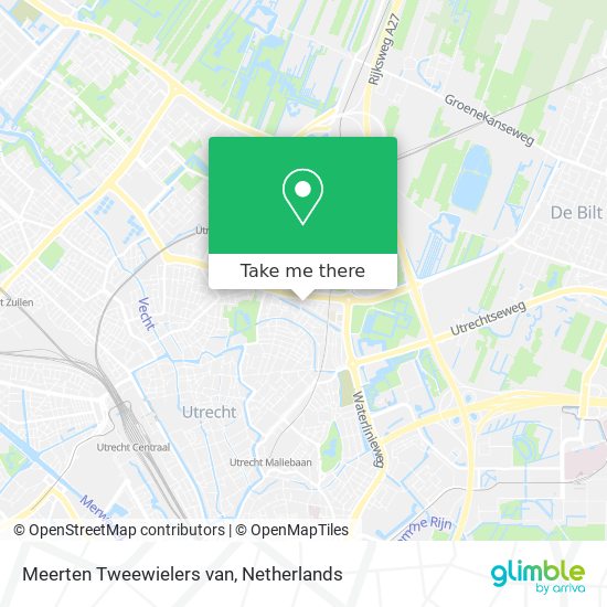 Meerten Tweewielers van map