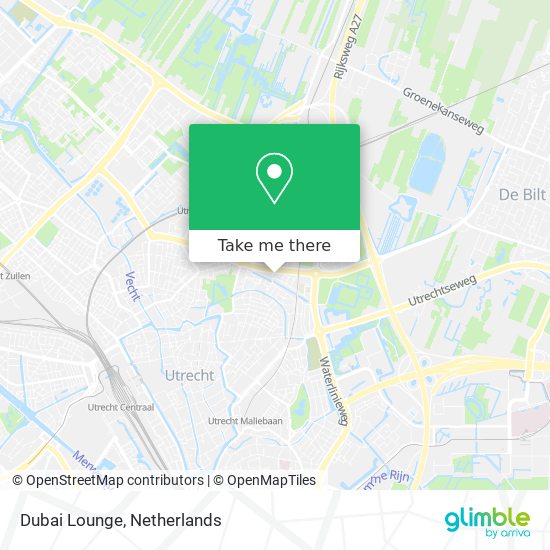Dubai Lounge map