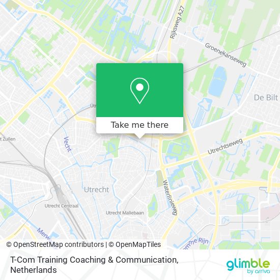 T-Com Training Coaching & Communication map