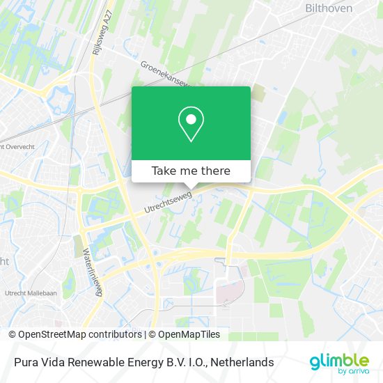 Pura Vida Renewable Energy B.V. I.O. map