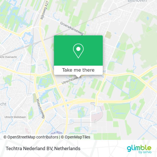 Techtra Nederland BV map