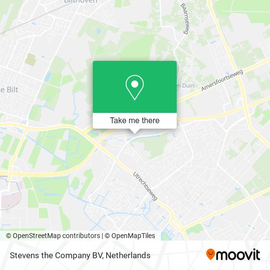 Stevens the Company BV map