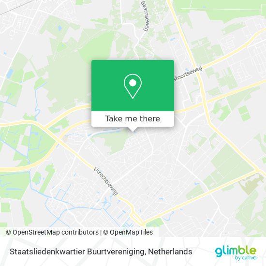 Staatsliedenkwartier Buurtvereniging map