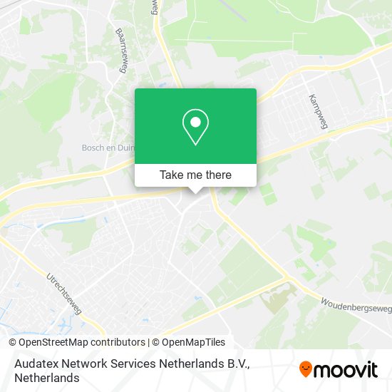 Audatex Network Services Netherlands B.V. map