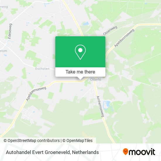 Autohandel Evert Groeneveld Karte