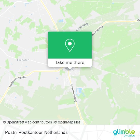 Postnl Postkantoor map