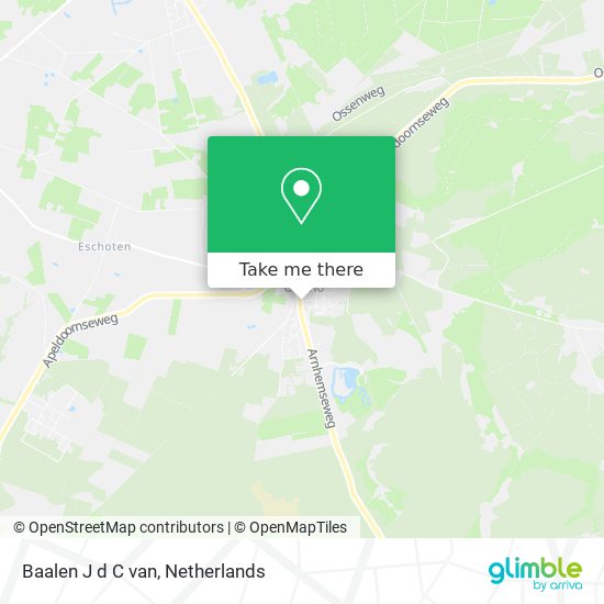 Baalen J d C van map