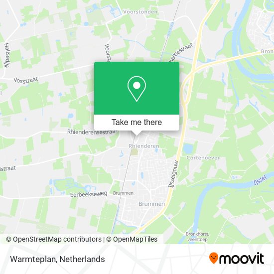 Warmteplan map