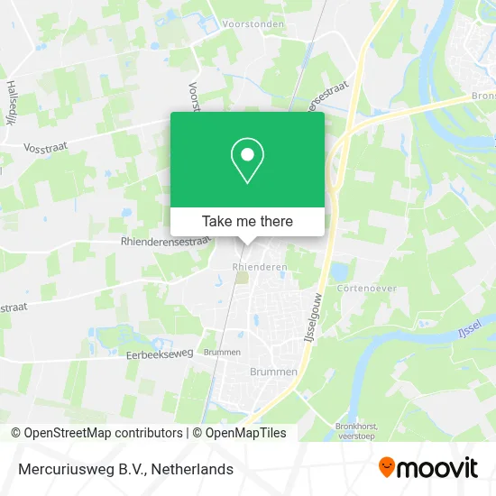 Mercuriusweg B.V. map