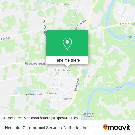 Hendriks Commercial Services map