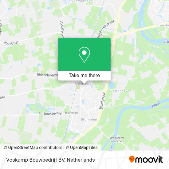 Voskamp Bouwbedrijf BV map
