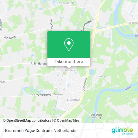 Brummen Yoga-Centrum Karte