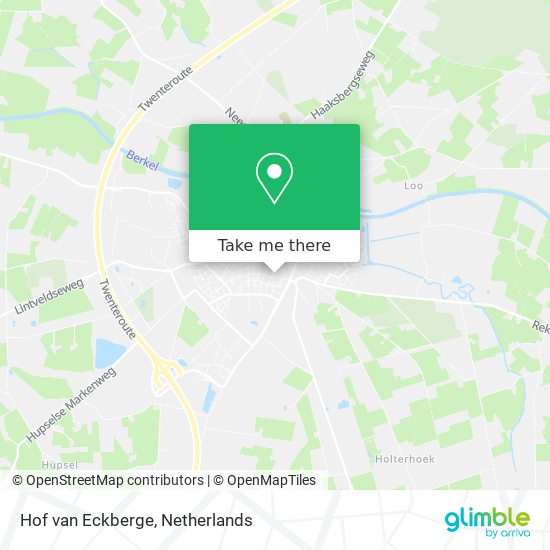 Hof van Eckberge map