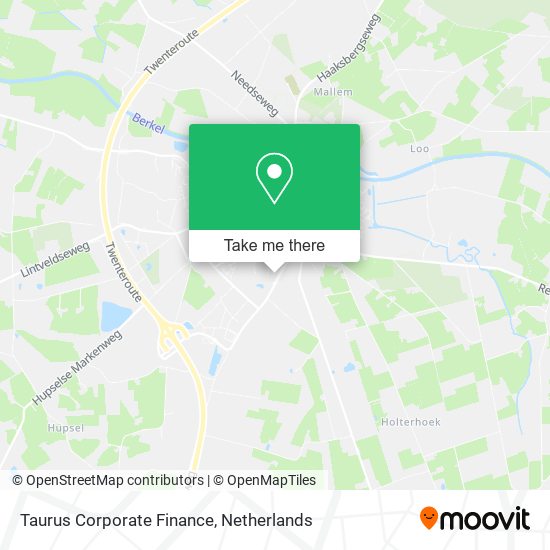 Taurus Corporate Finance map