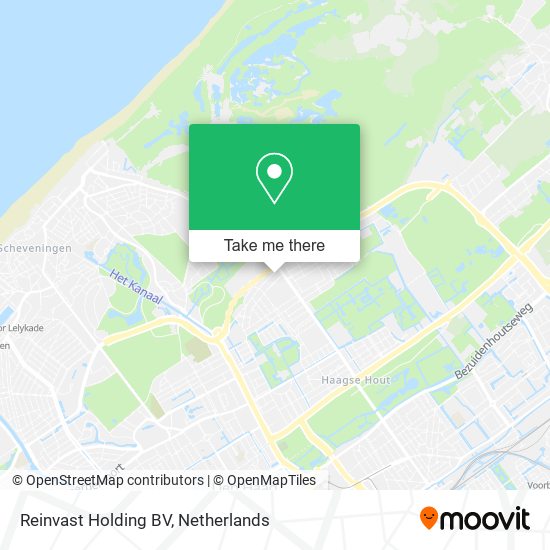 Reinvast Holding BV map