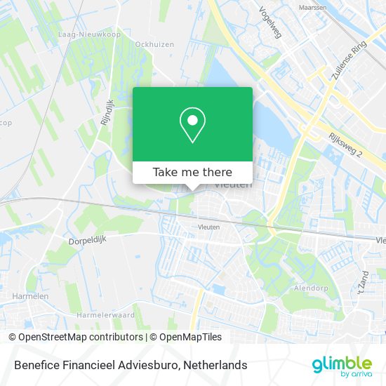 Benefice Financieel Adviesburo map