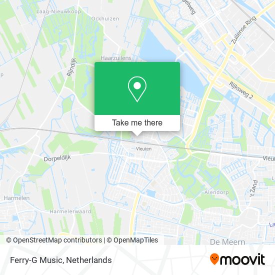 Ferry-G Music map