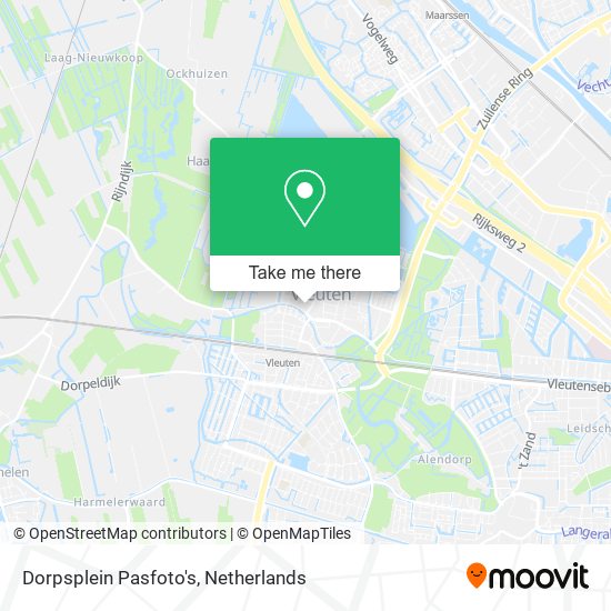 Dorpsplein Pasfoto's map
