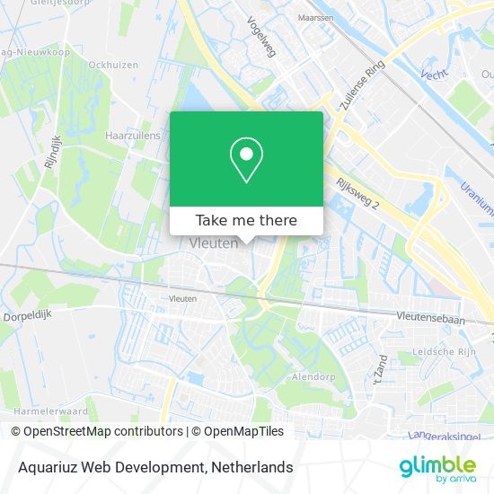 Aquariuz Web Development map