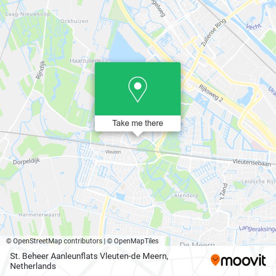 St. Beheer Aanleunflats Vleuten-de Meern map