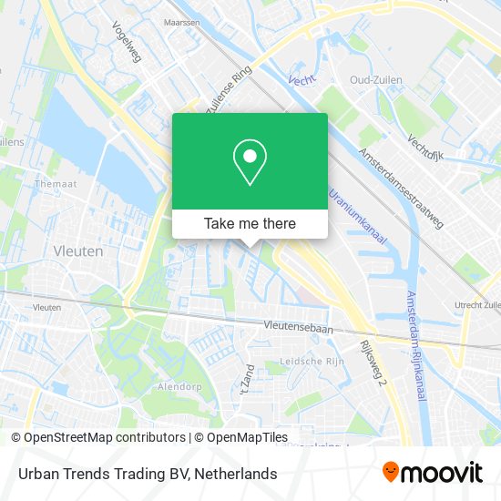 Urban Trends Trading BV map