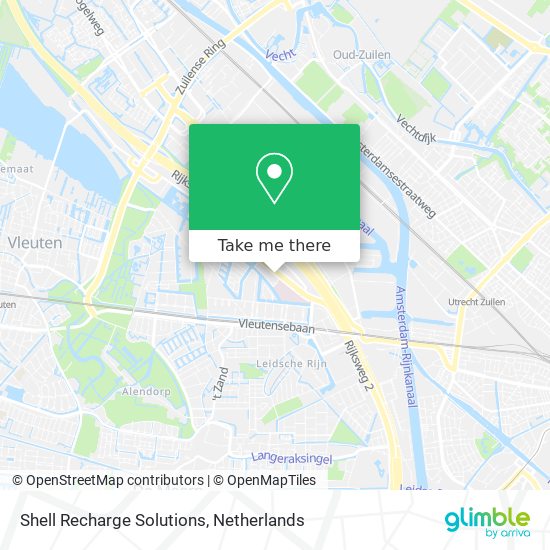 Shell Recharge Solutions map