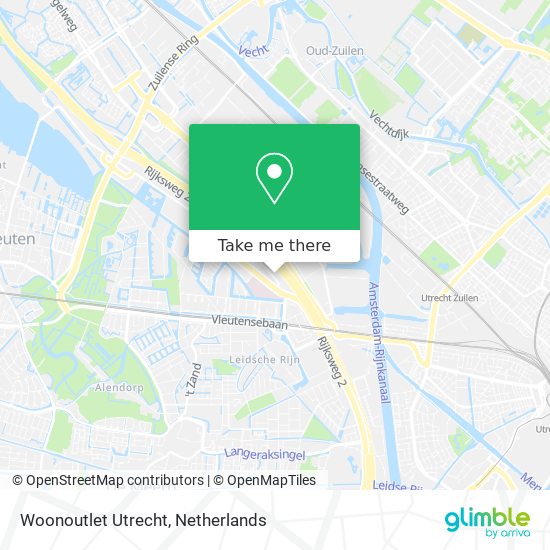 Woonoutlet Utrecht map