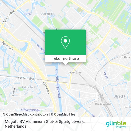 Megafa BV Aluminium Giet- & Spuitgietwerk Karte