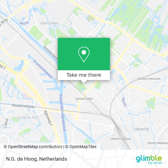 N.G. de Hoog map