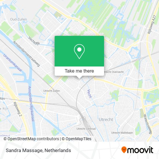 Sandra Massage map