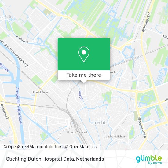 Stichting Dutch Hospital Data map