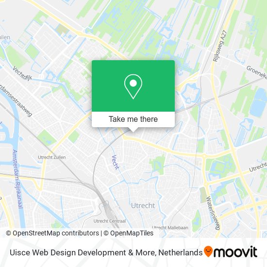 Uisce Web Design Development & More map