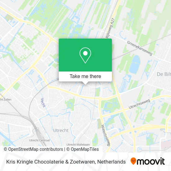 Kris Kringle Chocolaterie & Zoetwaren Karte