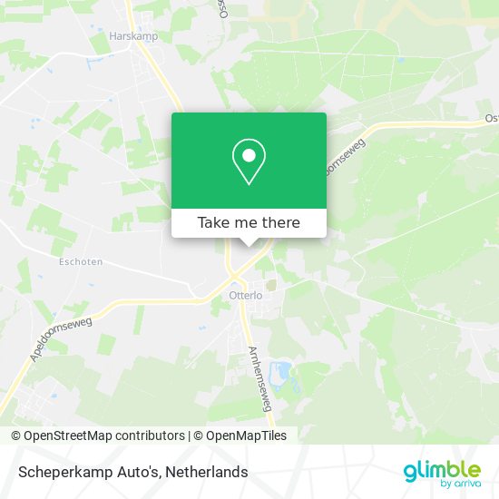 Scheperkamp Auto's map