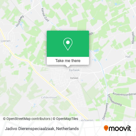 Jadivo Dierenspeciaalzaak map