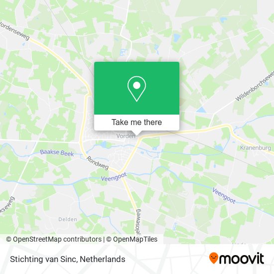 Stichting van Sinc map