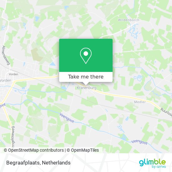 Begraafplaats map