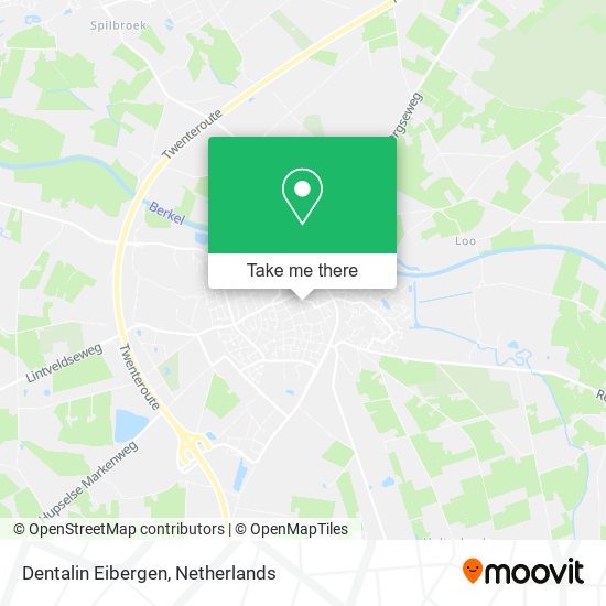 Dentalin Eibergen map