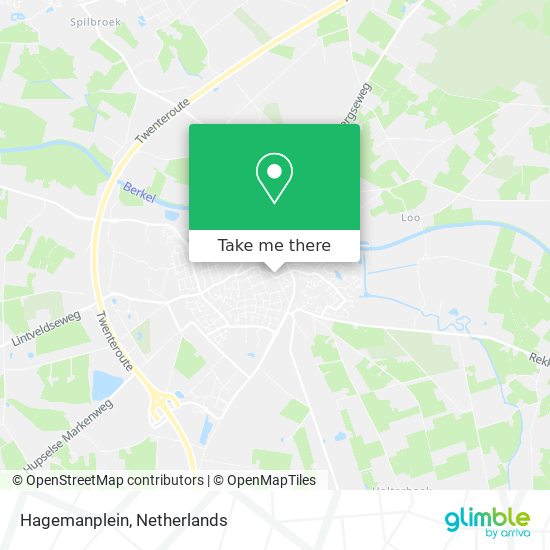 Hagemanplein map