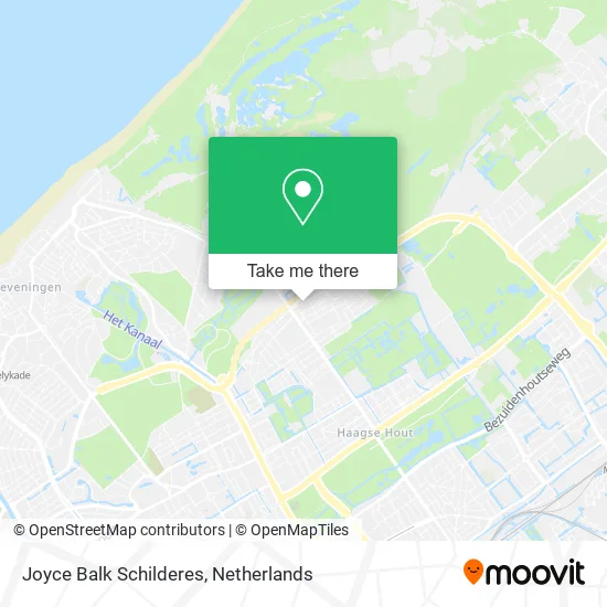 Joyce Balk Schilderes map