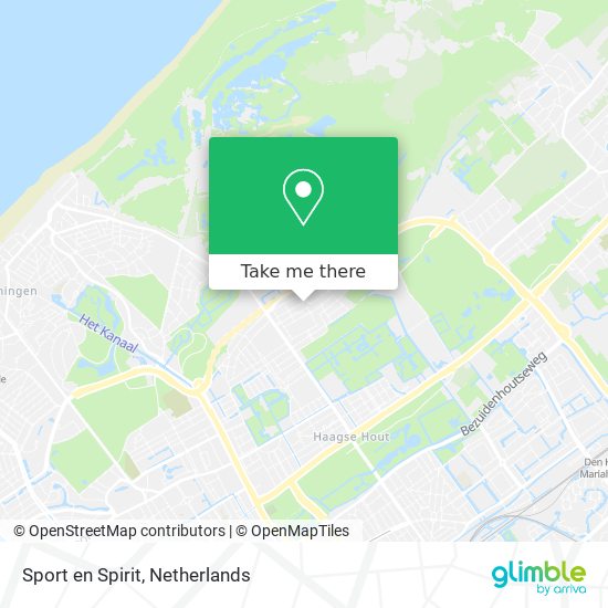 Sport en Spirit map