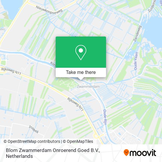 Blom Zwammerdam Onroerend Goed B.V. map
