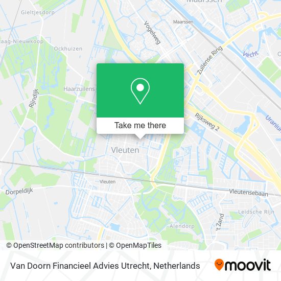 Van Doorn Financieel Advies Utrecht Karte